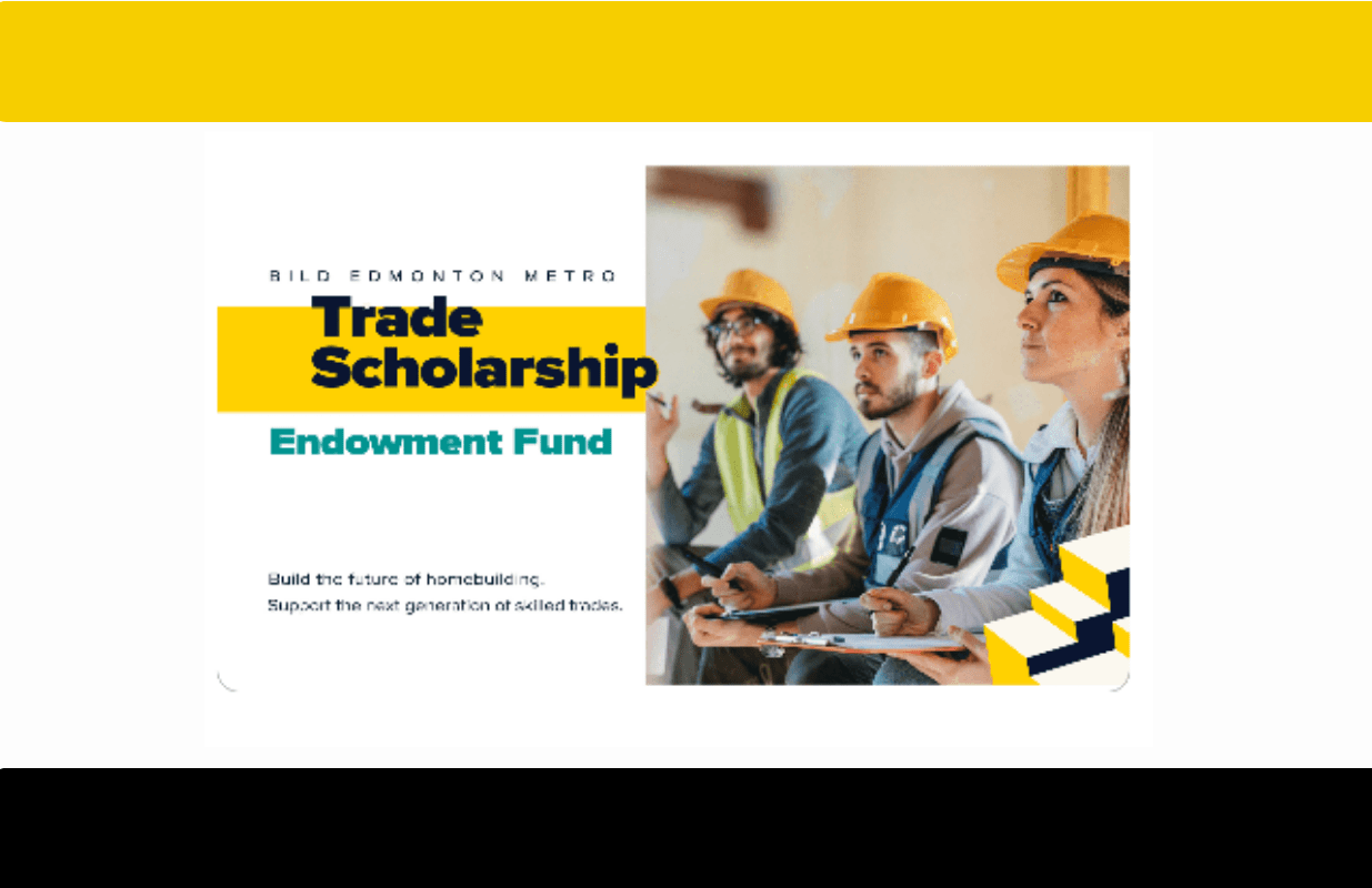 BILD Edmonton Metro Trade Scholarship Endowment Fund