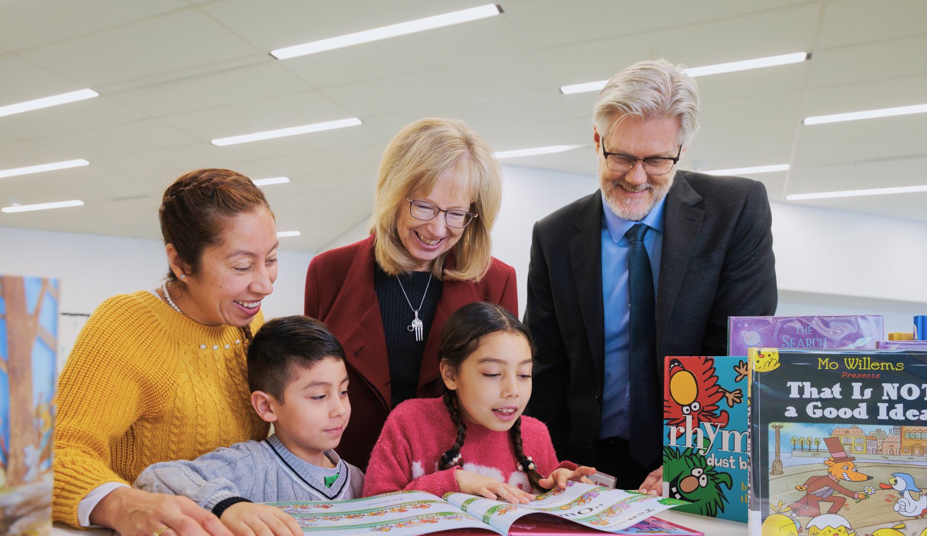 Turning pages, building futures