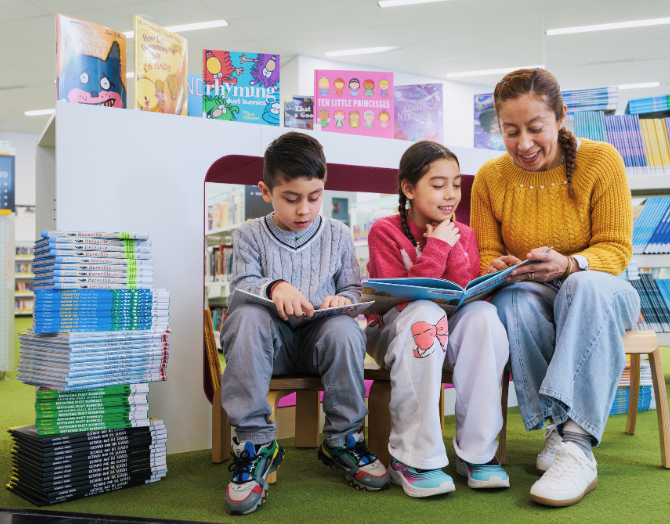 Turning pages, building futures