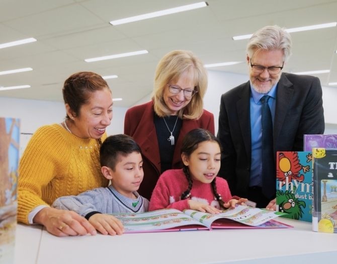 Turning pages, building futures